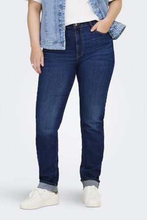 high waist skinny jeans dark blue denim