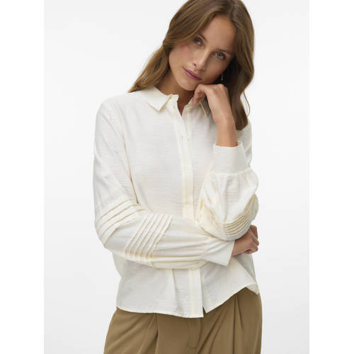 VERO MODA blouse ecru afbeelding