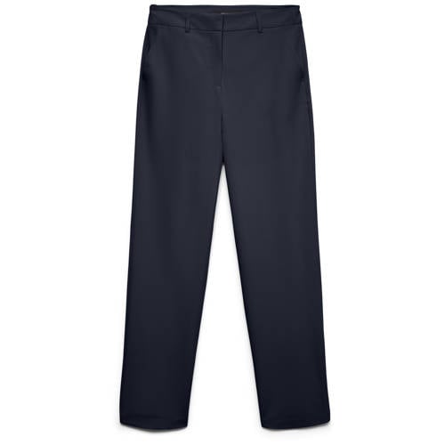 VERO MODA Straight high waist cropped broek afbeelding