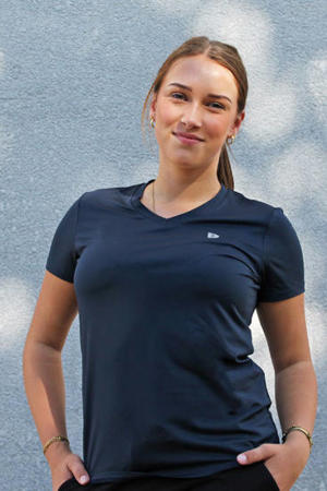 Vera sportshirt donkerblauw
