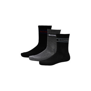 sportsokken - zwart/grijs (set van 6)