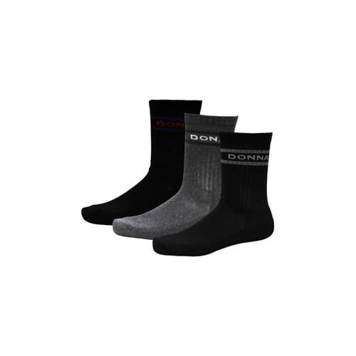 Donnay sportsokken - set van 6 zwart/grijs afbeelding