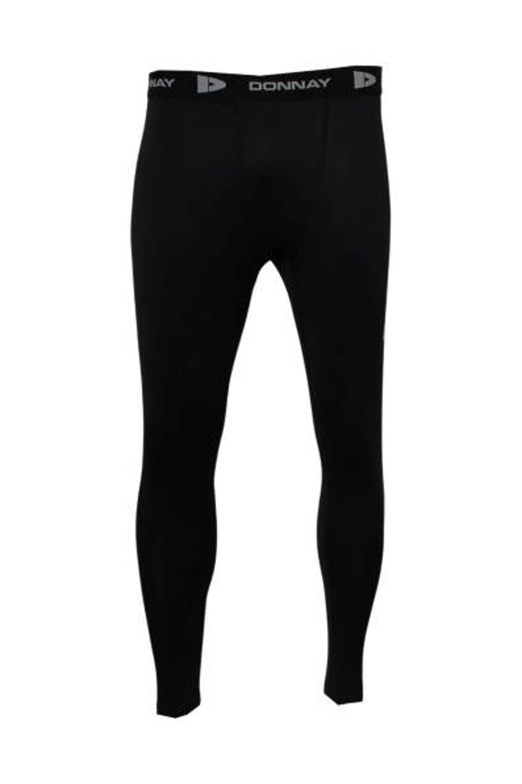 Zwarte heren Donnay sporttight van polyester