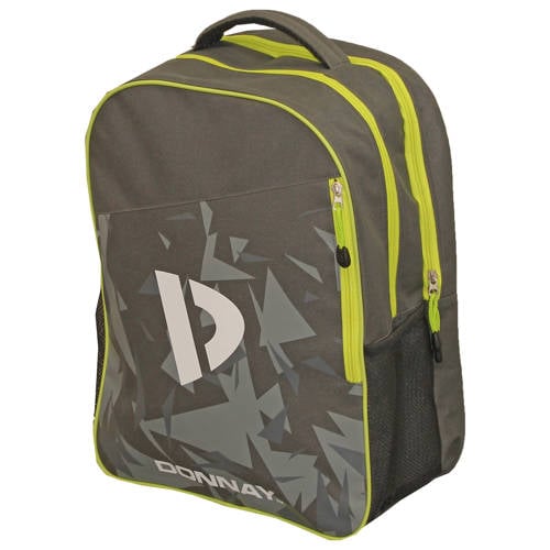Donnay tennis rugtas 27L grijs/limegroen afbeelding