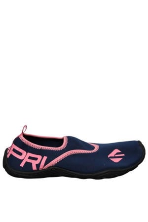 Splasher waterschoenen donkerblauw/roze