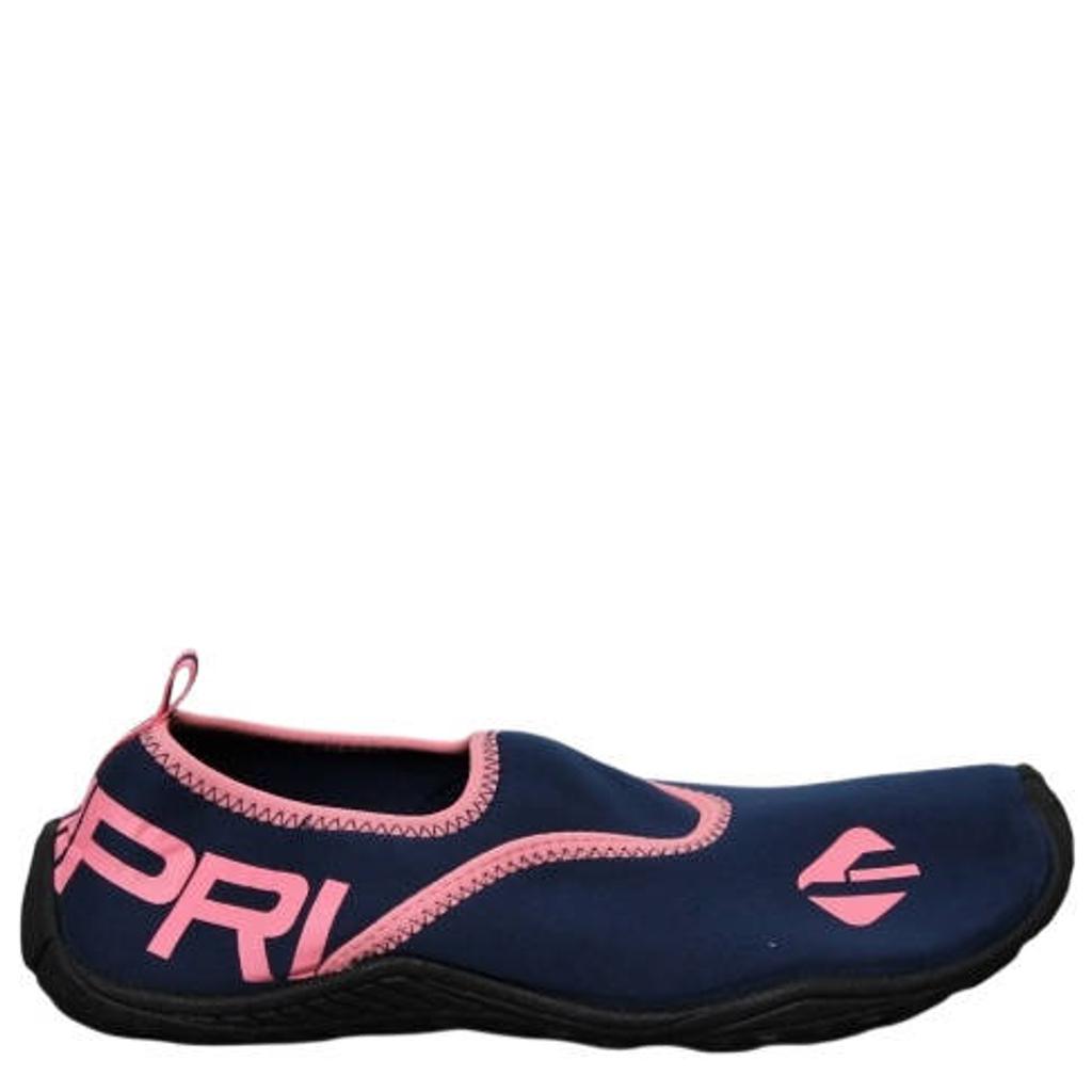Donkerblauw en roze unisex Campri Splasher waterschoenen van neopreen/zool: tpr met elastische inzet