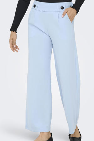Wide leg regular waist palazzo broek