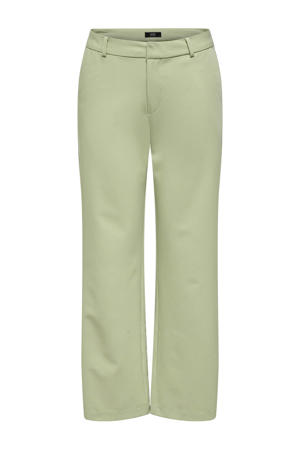 Wide leg regular waist casual broek