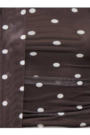 thumbnail: JDY strapless top met stippen bruin