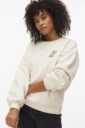 sweater met backprint