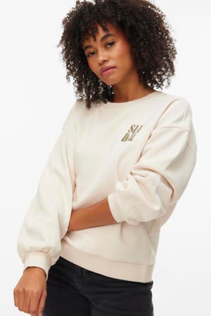 sweater met backprint
