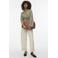 VERO MODA gestreepte top bruin
