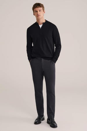 regular chino donkerblauw