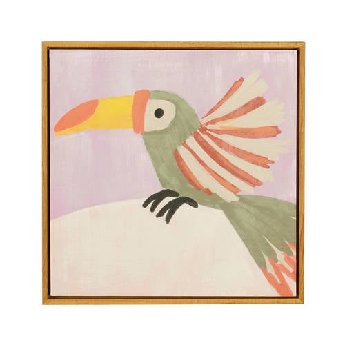 Mica Decorations poster vogel (40x40 cm) afbeelding