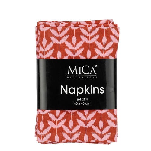 Mica Decorations servet Fien (40x40 cm) afbeelding