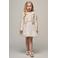 Le Chic imitatieleren jasje zomer ecru