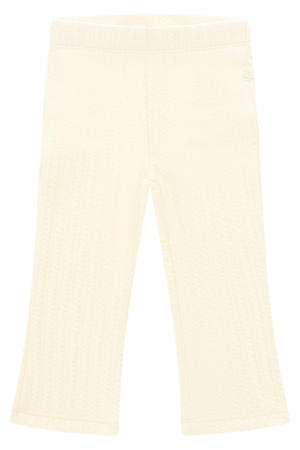 flared broek ecru