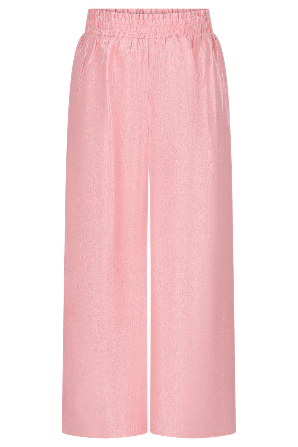 Roze meisjes Le Chic casual broek met elastische tailleband