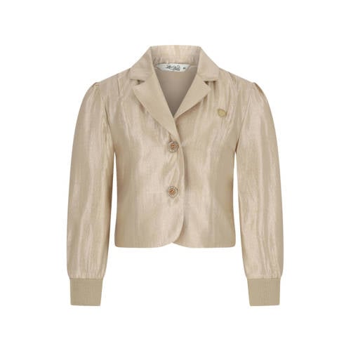 Le Chic korte blazer goud afbeelding