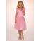 Le Chic midi rok roze