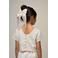 Le Chic jacquard blousetop offwhite