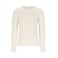 NONO longsleeve wit rib gebreid