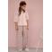 NONO regular casual broek groen