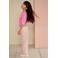 NONO regular casual broek roze
