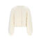 NONO gebreid vest wit