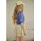 NoBell’ blousetop blauw