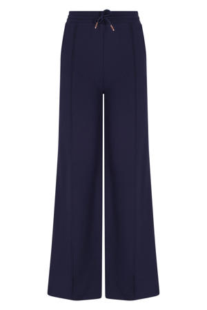 regular casual broek donkerblauw