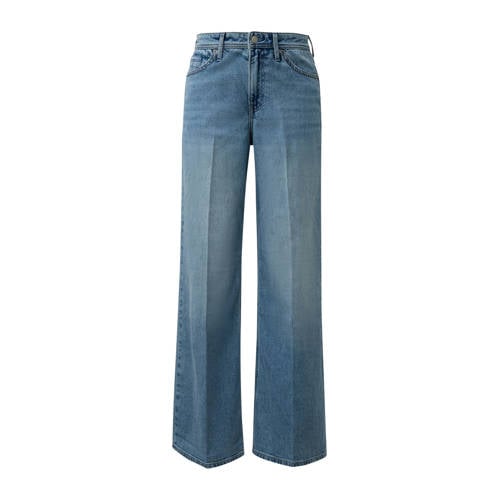 s.Oliver wide leg jeans lichtblauw afbeelding