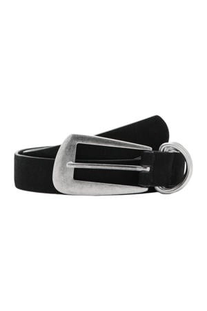 leren riem zwart