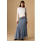 MANGO TEEN maxi rok blauw