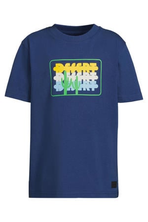 T-shirt donkerblauw