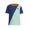 Orange Stars T-shirt donkerblauw