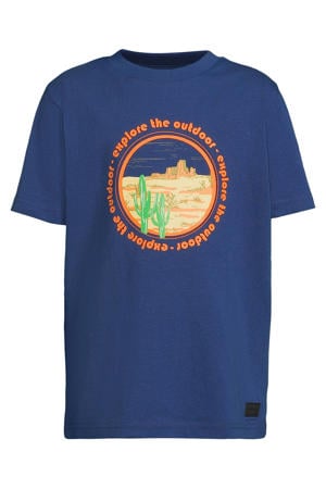 T-shirt donkerblauw