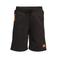 Orange Stars sweatshort zwart