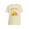 Orange Stars T-shirt lichtgeel