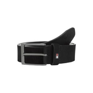nubuck riem Layton zwart