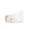 Tommy Hilfiger leren riem Essential Effortless ecru
