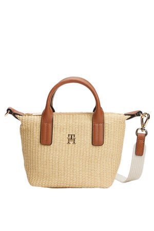 raffia mini shopper Popette naturel