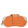 Tommy Hilfiger leren brillenkoker met sleutelhanger oranje
