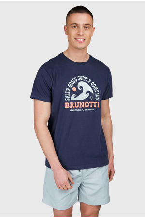 T-shirt donkerblauw