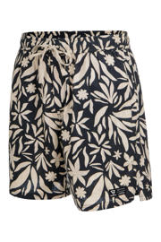 thumbnail: Brunotti short all over print zwart/ecru