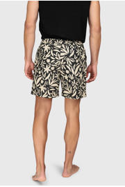 thumbnail: Brunotti short all over print zwart/ecru
