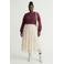 VERO MODA CURVE sweater roze broderie