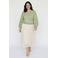 VERO MODA CURVE sweater limegroen