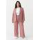 VERO MODA CURVE wide leg regular waist casual broek lichtroze