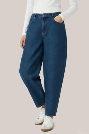 barrel jeans medium blue denim